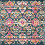 Safavieh Madison 130 Rug, MAD130 - BLUE / FUCHSIA