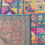 Safavieh Madison 133 Rug, MAD133 - LIGHT BLUE / ORANGE