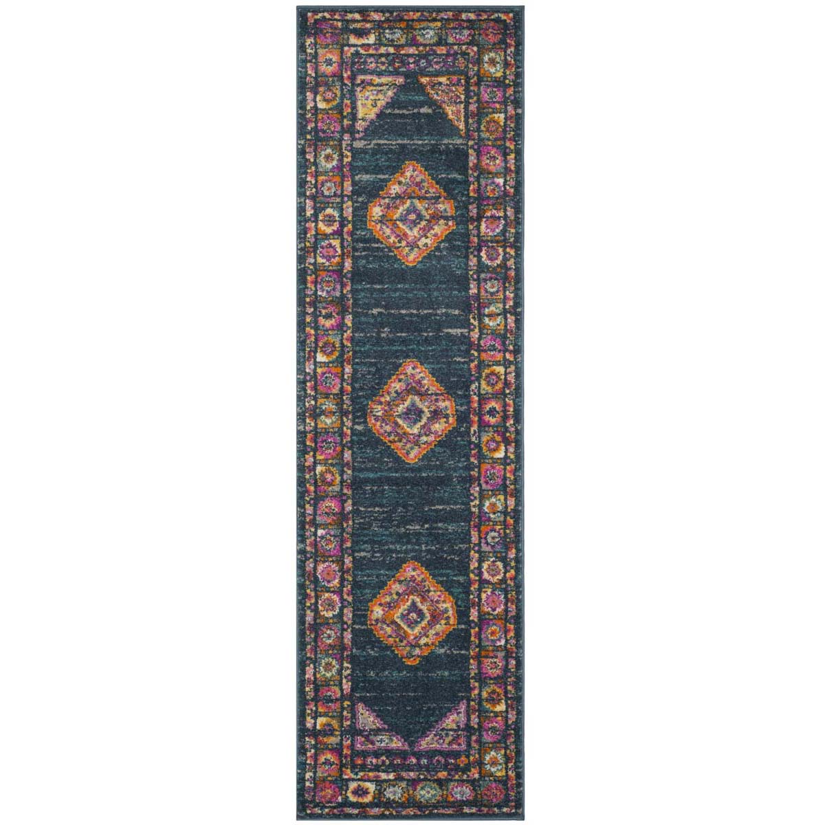 Safavieh Madison 133 Rug, MAD133 - BLUE / FUCHSIA