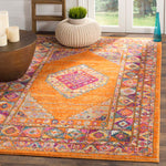 Safavieh Madison 133 Rug, MAD133 - ORANGE / FUCHSIA