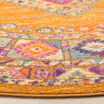 Safavieh Madison 133 Rug, MAD133 - ORANGE / FUCHSIA