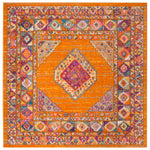 Safavieh Madison 133 Rug, MAD133 - ORANGE / FUCHSIA