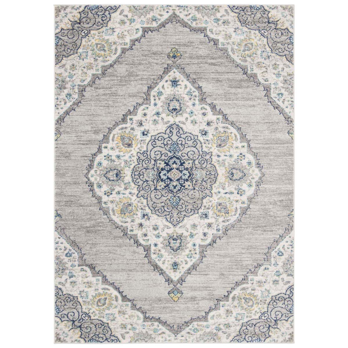 Safavieh Madison 153 Rug, MAD153 - LIGHT GREY / BLUE