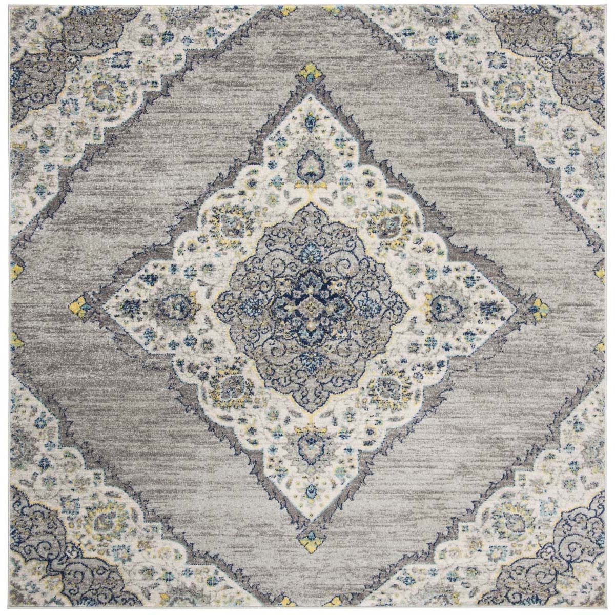 Safavieh Madison 153 Rug, MAD153 - LIGHT GREY / BLUE