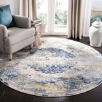 Safavieh Madison 158 Rug, MAD158 - LIGHT GREY / BLUE
