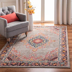 Safavieh Madison 252 Rug, MAD252 - GREY / FUCHSIA
