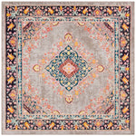 Safavieh Madison 252 Rug, MAD252 - GREY / FUCHSIA