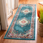 Safavieh Madison 252 Rug, MAD252 - NAVY / TURQUOISE