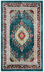 Safavieh Madison 252 Rug, MAD252 - NAVY / TURQUOISE