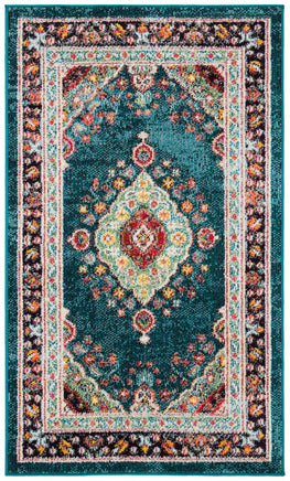 Safavieh Madison 252 Rug, MAD252 - NAVY / TURQUOISE