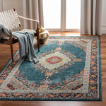 Safavieh Madison 252 Rug, MAD252 - NAVY / TURQUOISE