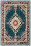 Safavieh Madison 252 Rug, MAD252 - NAVY / TURQUOISE