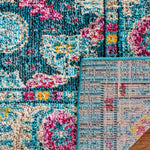 Safavieh Madison 306 Rug, MAD306 - LIGHT BLUE / FUCHSIA