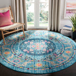 Light Blue / Fuchsia