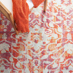 Safavieh Madison 444 Rug, MAD444 - ORANGE / IVORY