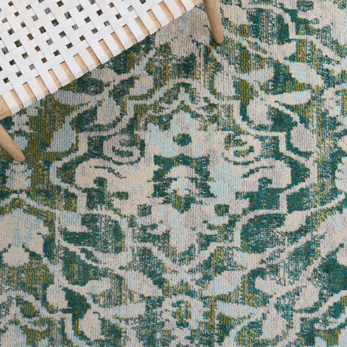 Safavieh Madison 444 Rug, MAD444 - GREEN / IVORY