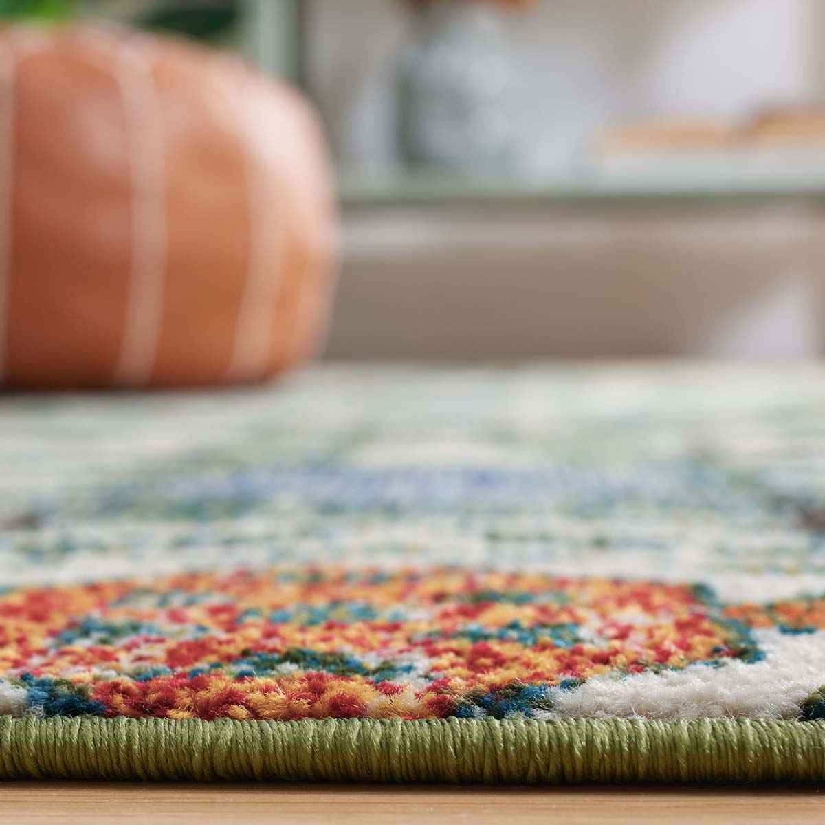 Safavieh Madison 445 Rug, MAD445 - GREEN / IVORY