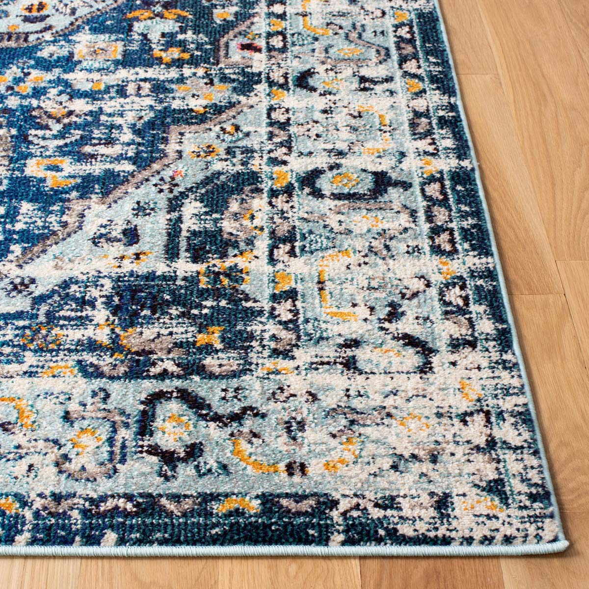 Safavieh Madison 468 Rug, MAD468 - DARK BLUE / LIGHT BLUE