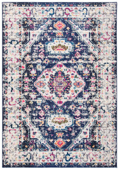 Safavieh Madison 468 Rug, MAD468 - NAVY / IVORY