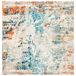 Safavieh Madison 478 Rug, MAD478 - CREAM / ORANGE