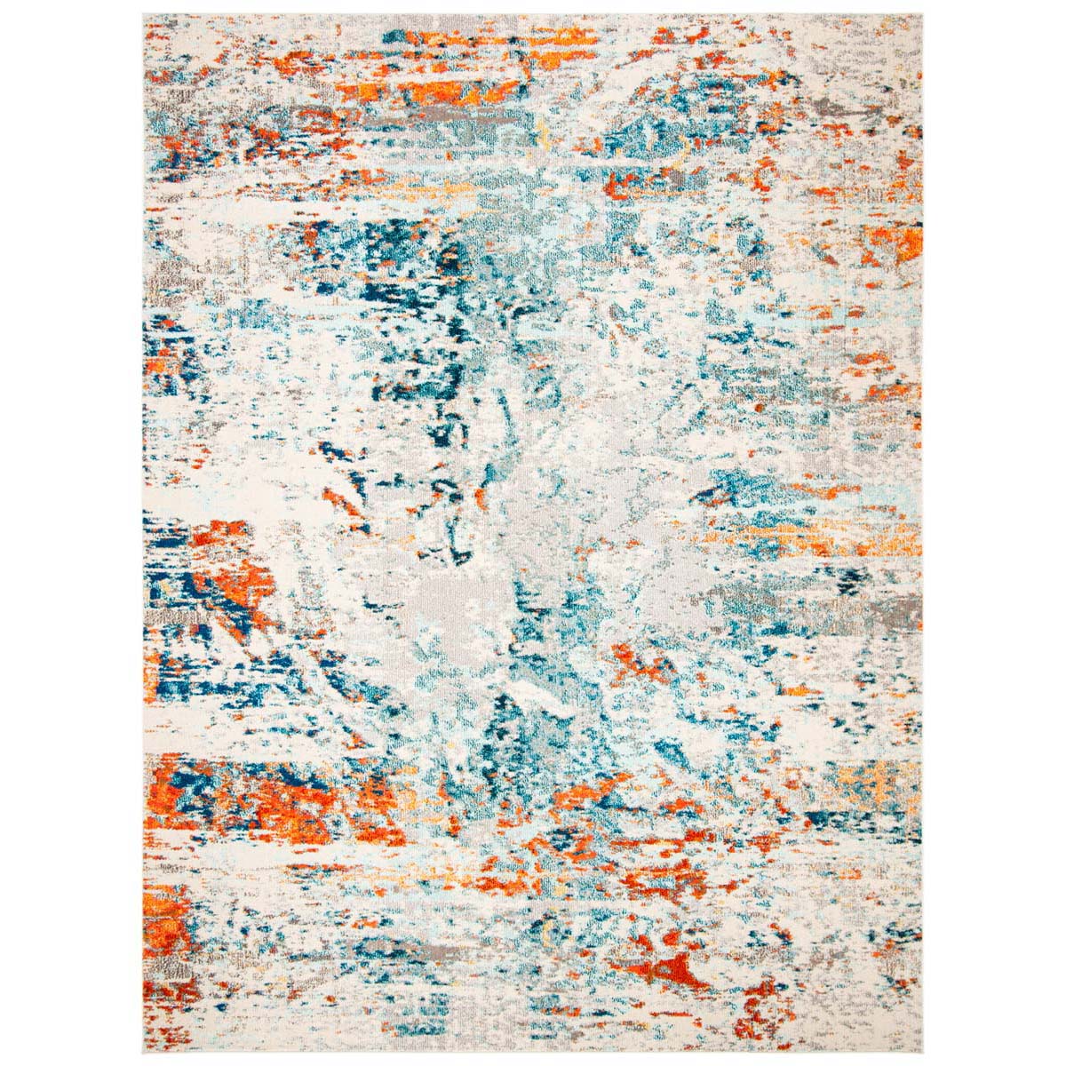 Safavieh Madison 478 Rug, MAD478 - CREAM / ORANGE