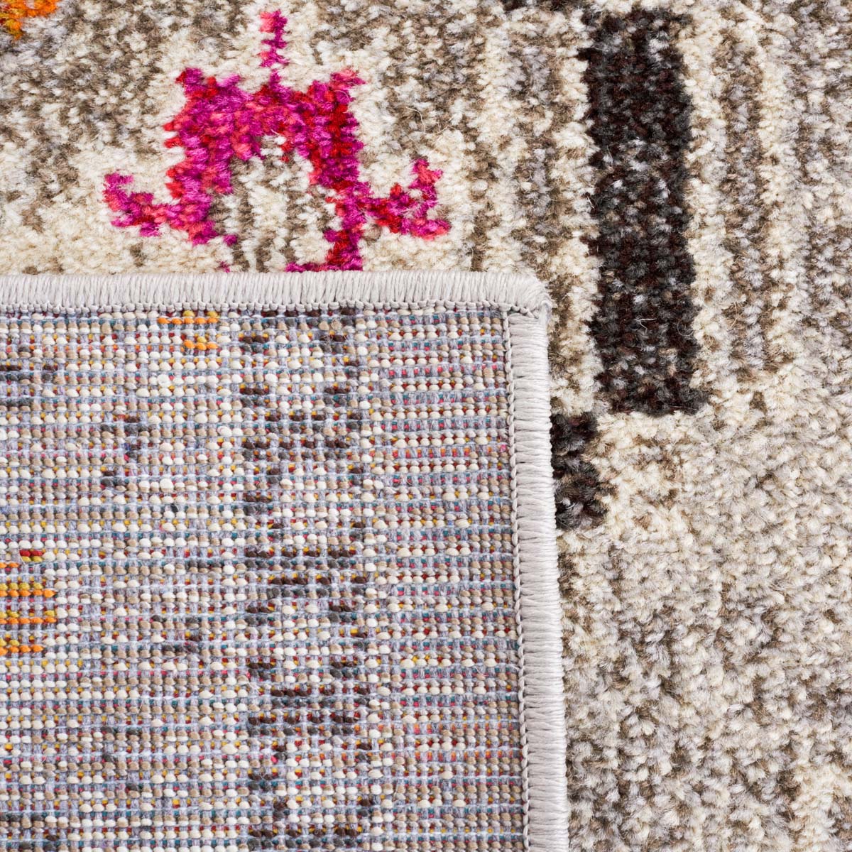 Safavieh Madison 481 Rug, MAD481 - GREY / BEIGE