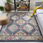 Safavieh Madison 481 Rug, MAD481 - NAVY / BEIGE