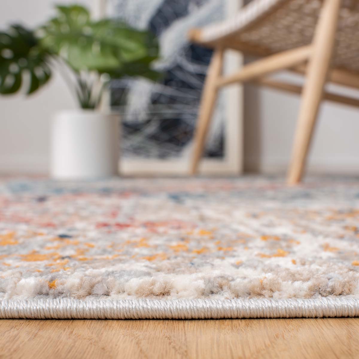Safavieh Madison 494 Rug, MAD494 - GREY / ORANGE