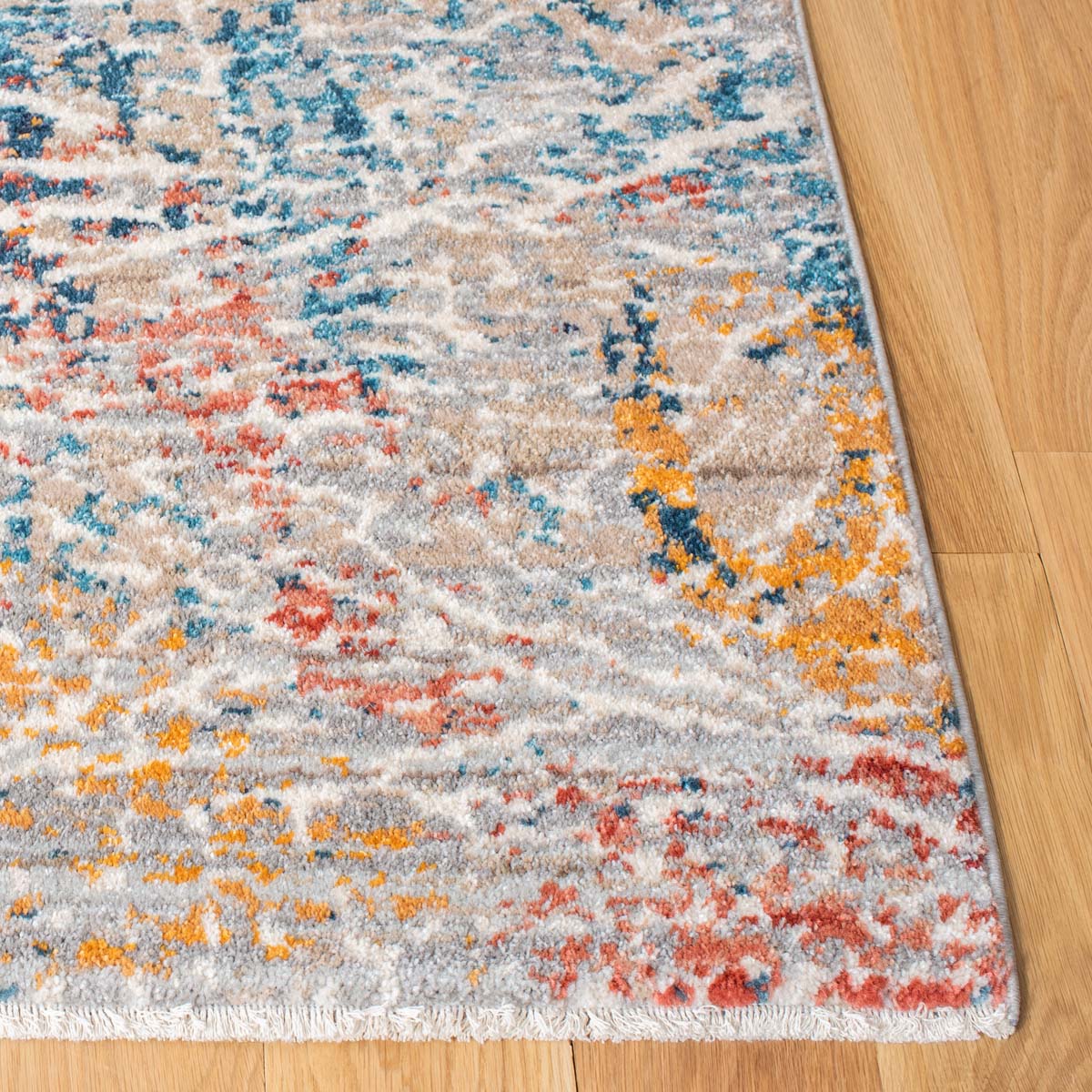 Safavieh Madison 494 Rug, MAD494 - GREY / ORANGE