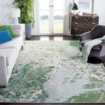 Safavieh Madison 499 Rug, MAD499 - GREEN / BLUE
