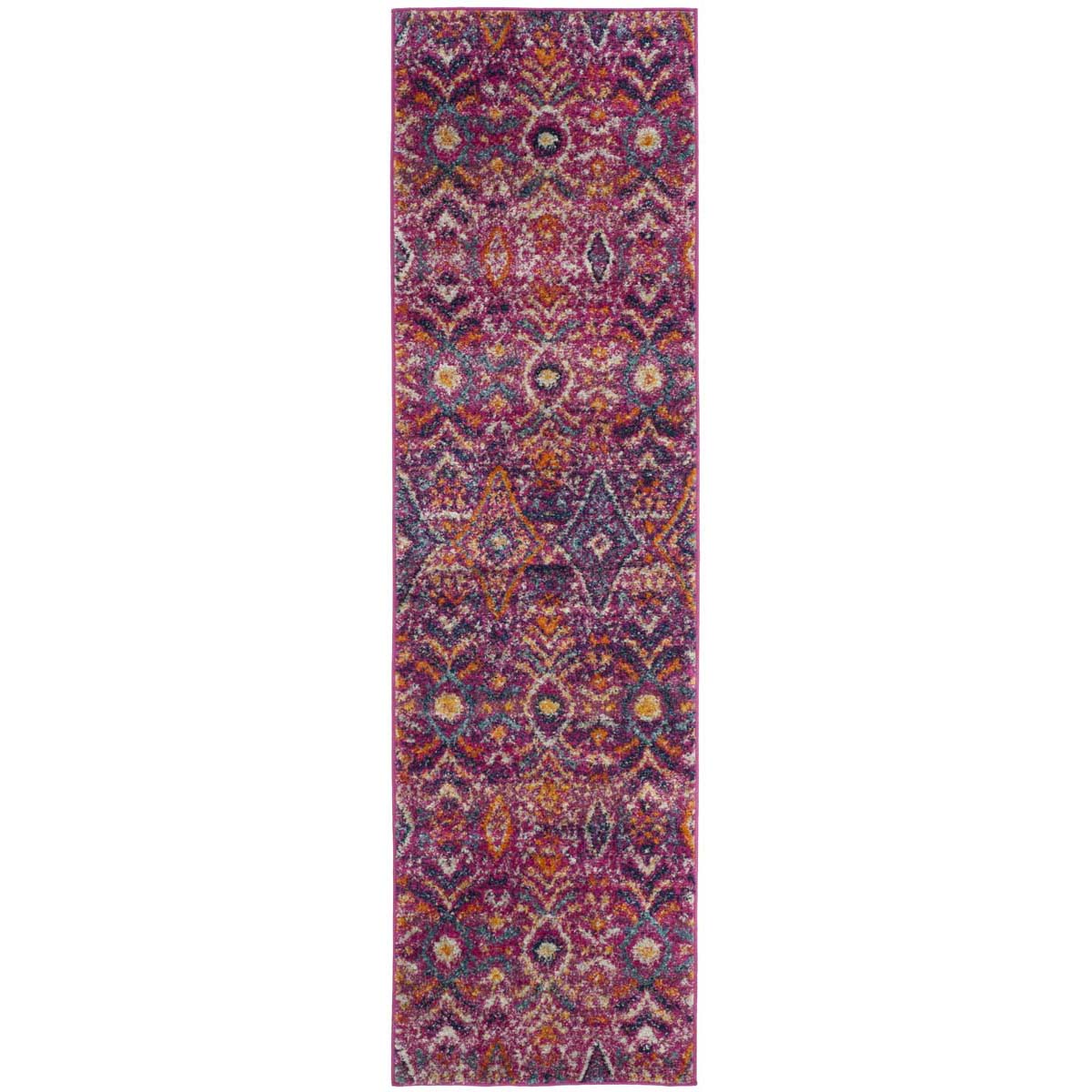 Safavieh Madison 610 Rug, MAD610 - FUCHSIA / MULTI