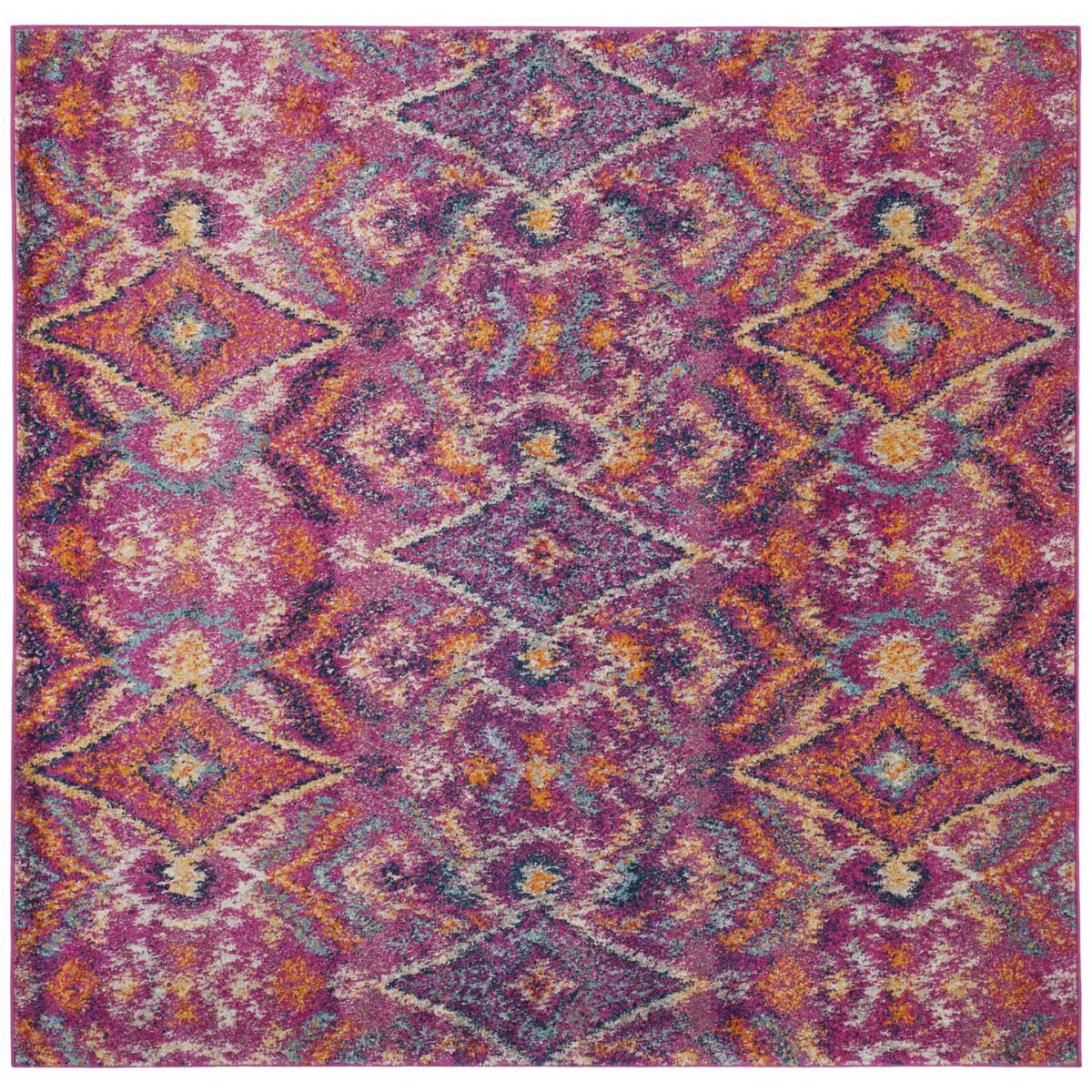 Safavieh Madison 610 Rug, MAD610 - FUCHSIA / MULTI