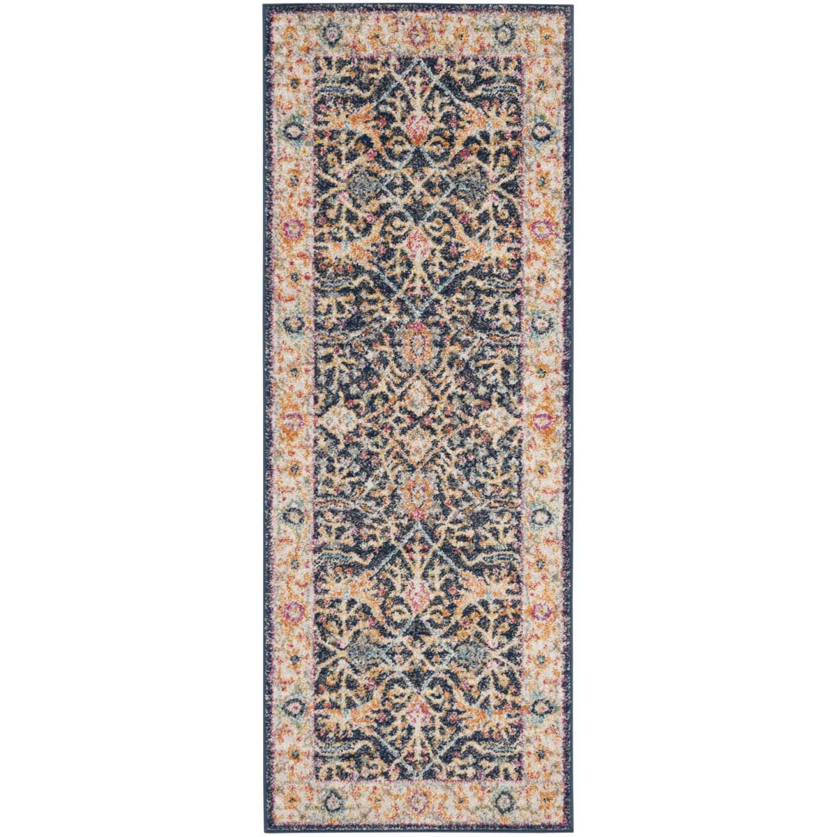 Safavieh Madison 612 Rug, MAD612 - NAVY / CREME