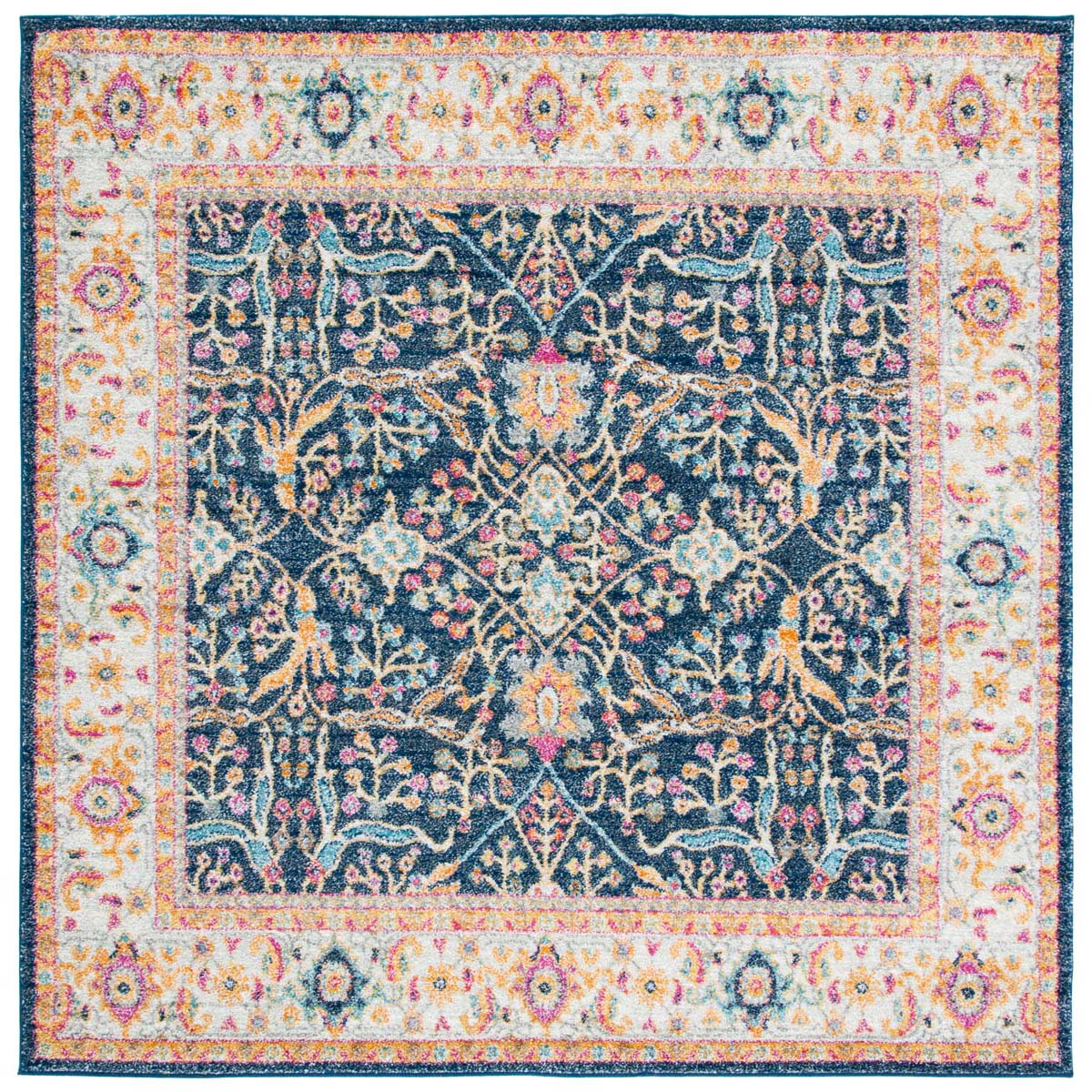 Safavieh Madison 612 Rug, MAD612 - NAVY / CREME