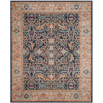 Safavieh Madison 612 Rug, MAD612 - NAVY / CREME