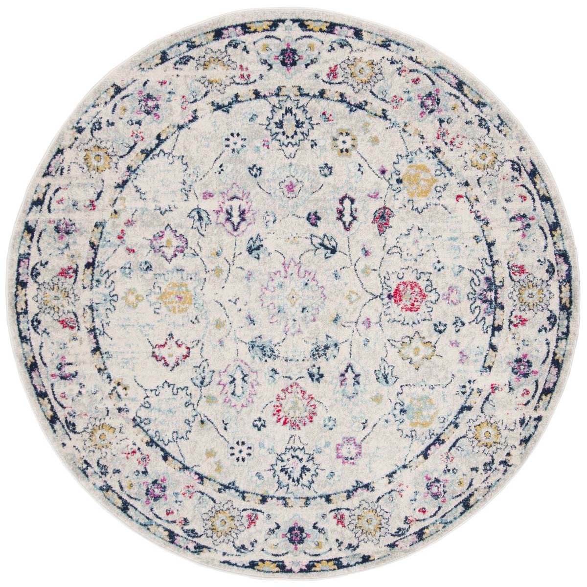Safavieh Madison 923 Rug, MAD923 - LIGHT GREY / FUCHSIA