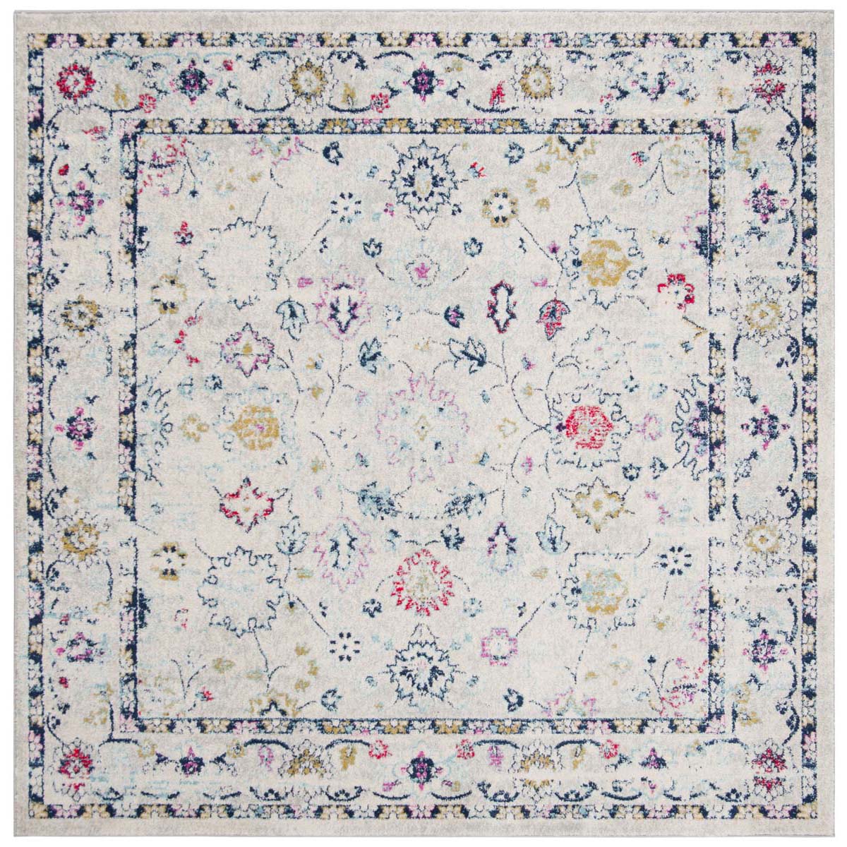 Safavieh Madison 923 Rug, MAD923 - LIGHT GREY / FUCHSIA