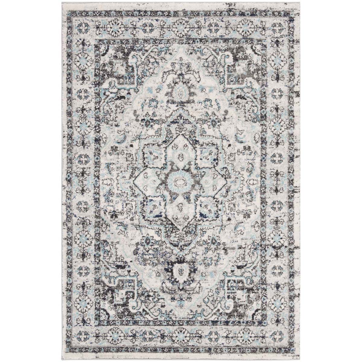 Safavieh Madison 924 Rug, MAD924 - LIGHT GREY / BLUE