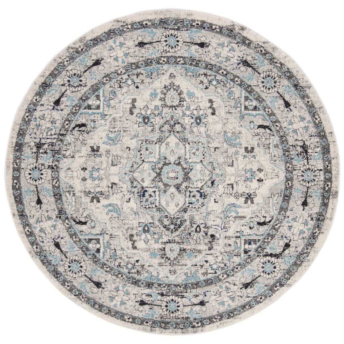Safavieh Madison 924 Rug, MAD924 - LIGHT GREY / BLUE
