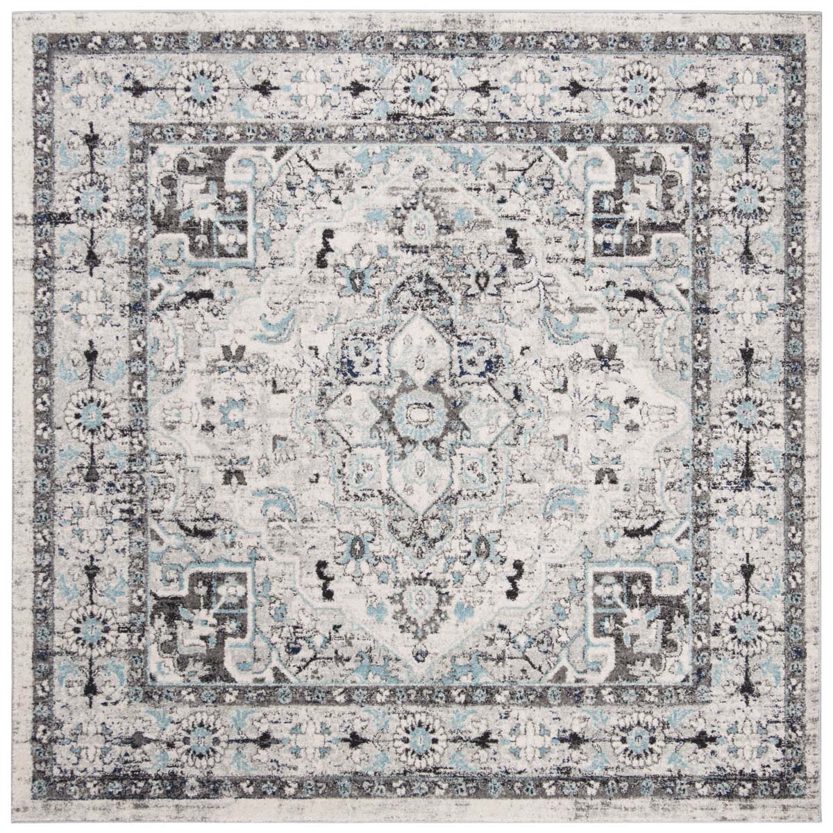 Safavieh Madison 924 Rug, MAD924 - LIGHT GREY / BLUE