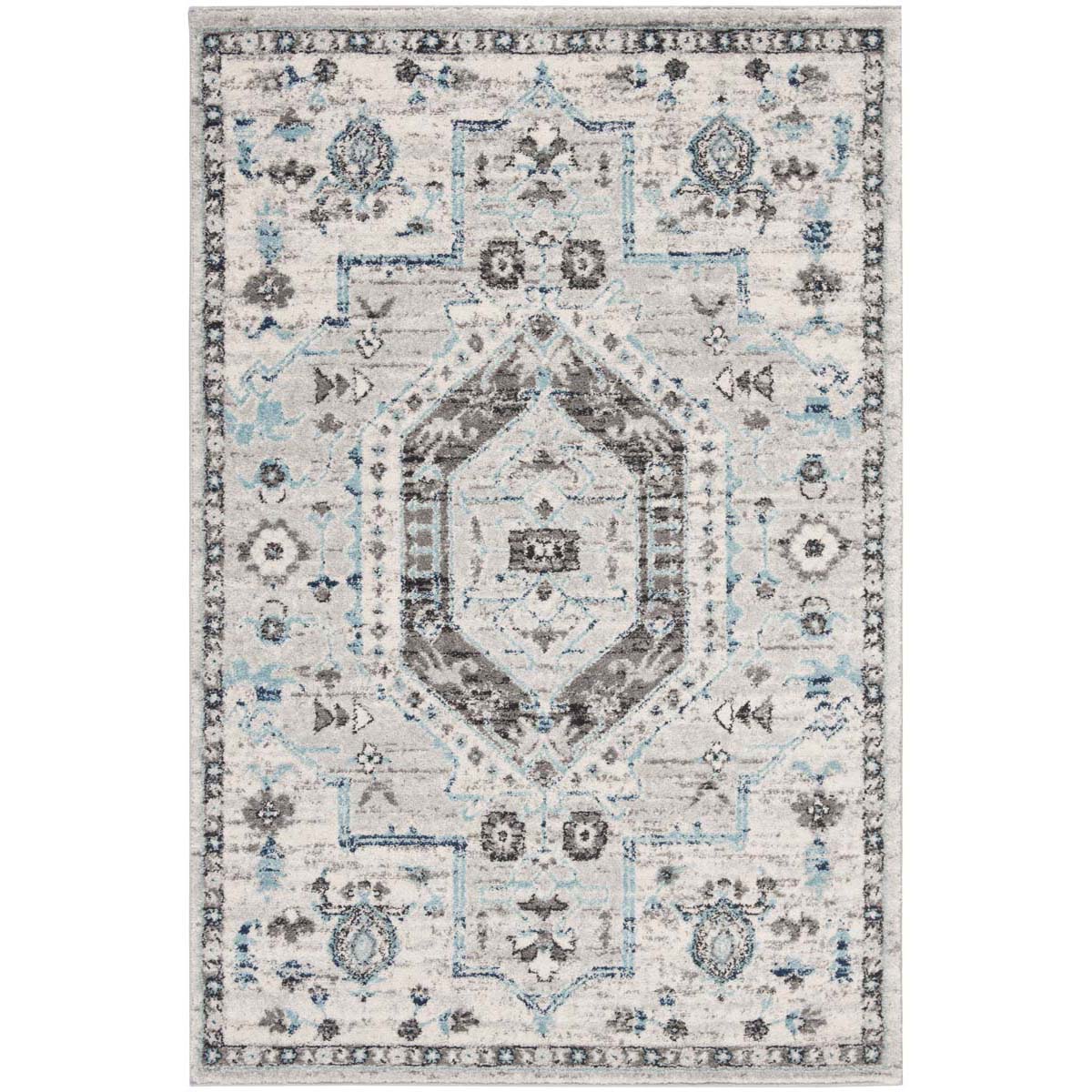 Safavieh Madison 928 Rug, MAD928 - GREY / DARK GREY