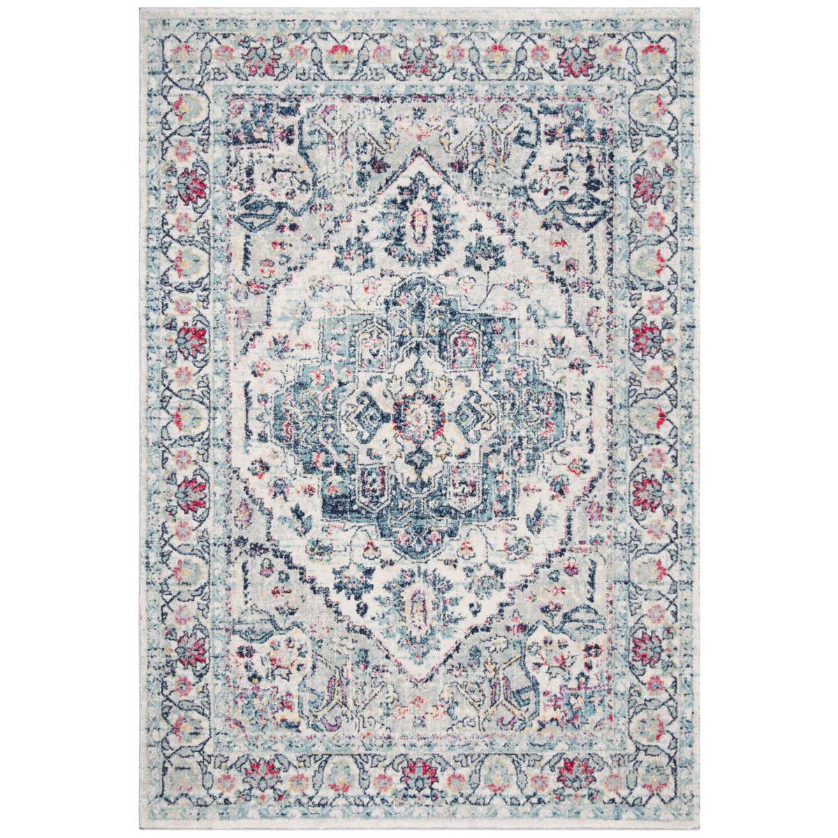 Safavieh Madison 930 Rug, MAD930 - NAVY / FUCHSIA