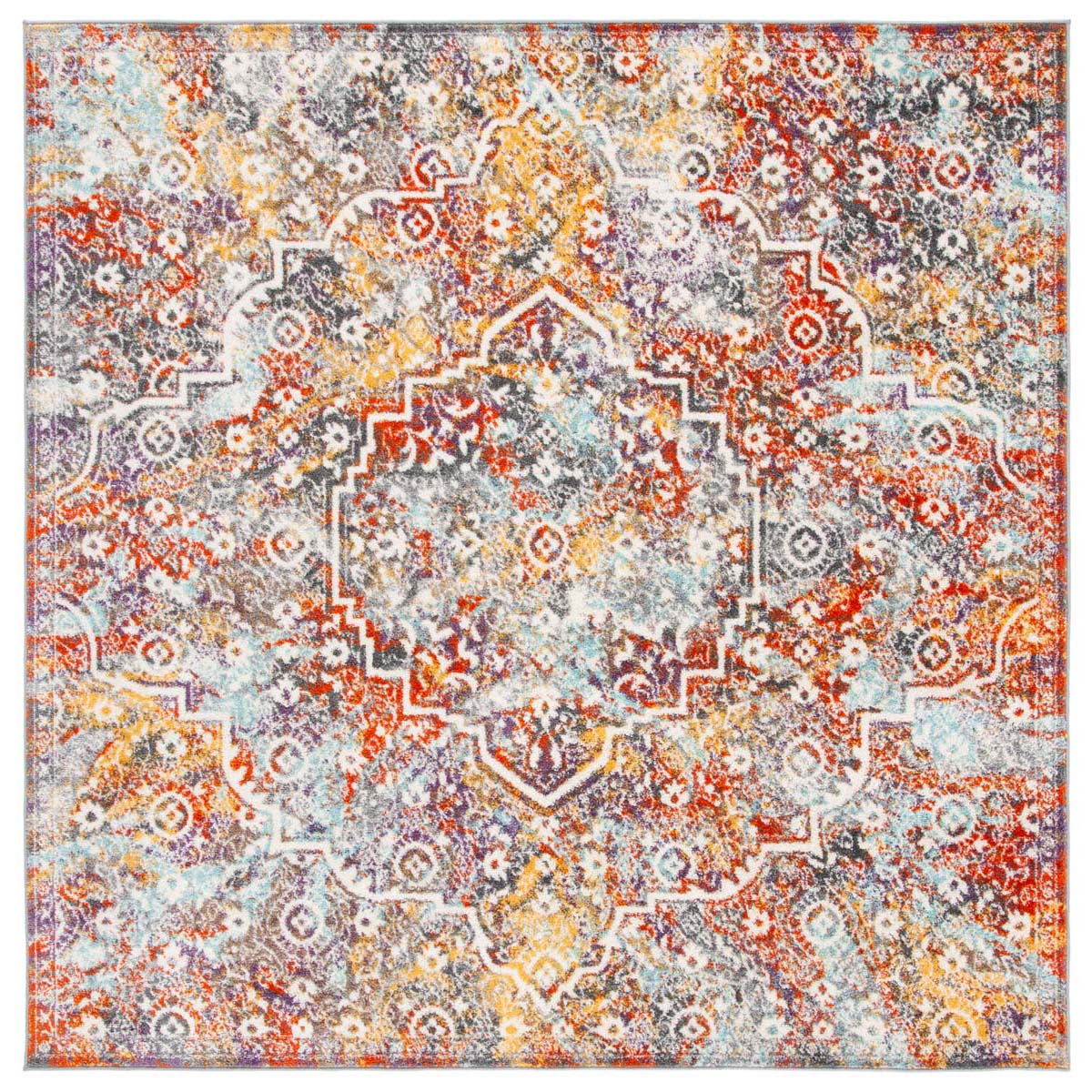 Safavieh Madison 946 Rug, MAD946 - LIGHT GREY / LIGHT BLUE