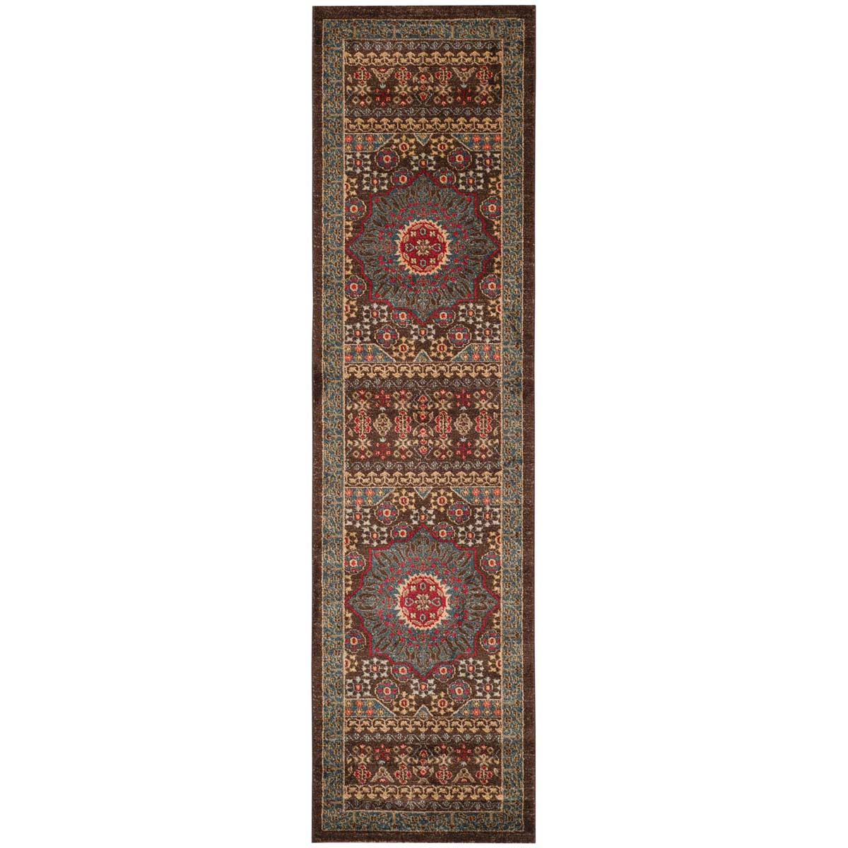 Safavieh Mahal 620 Rug, MAH620 - Navy / Red