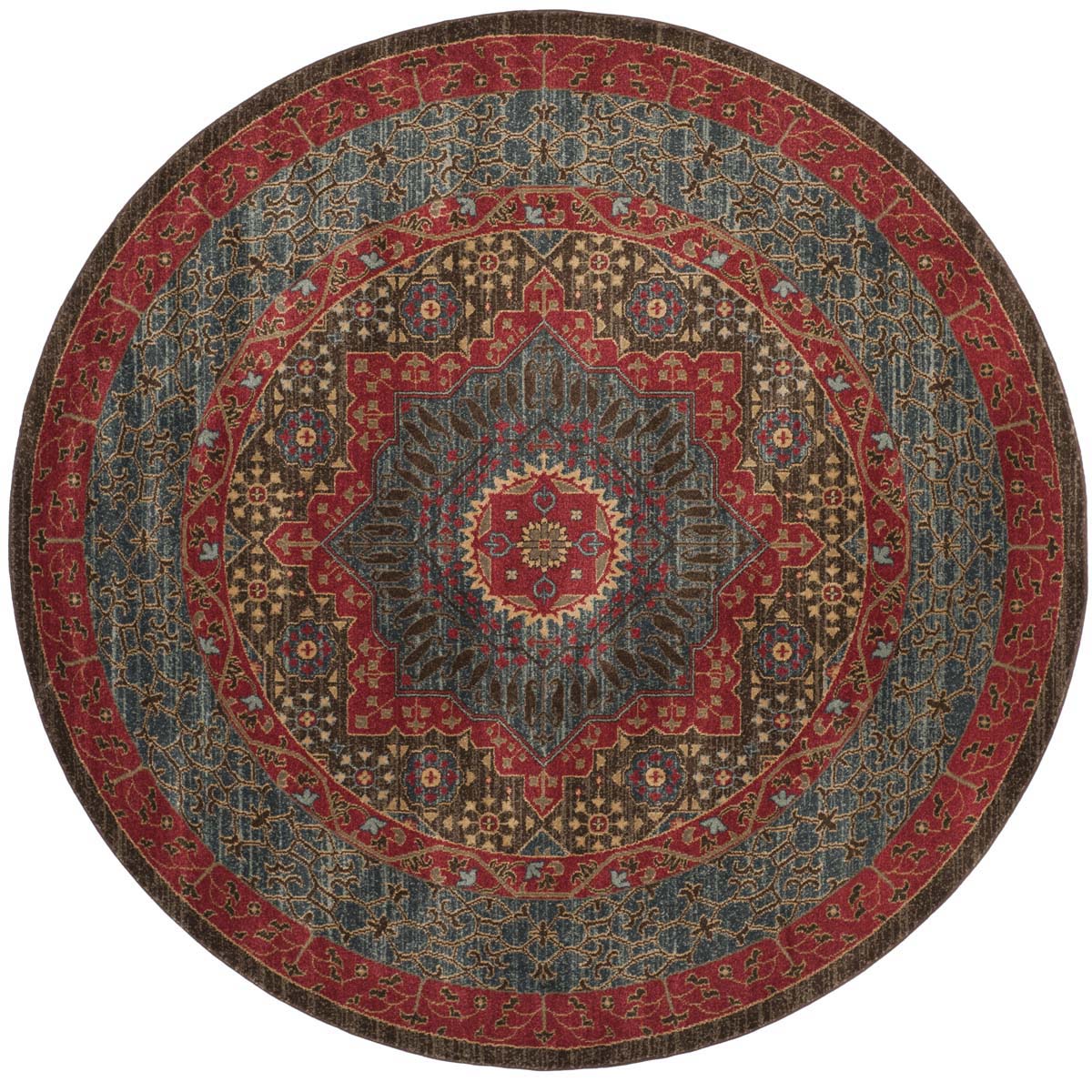 Safavieh Mahal 620 Rug, MAH620 - Navy / Red