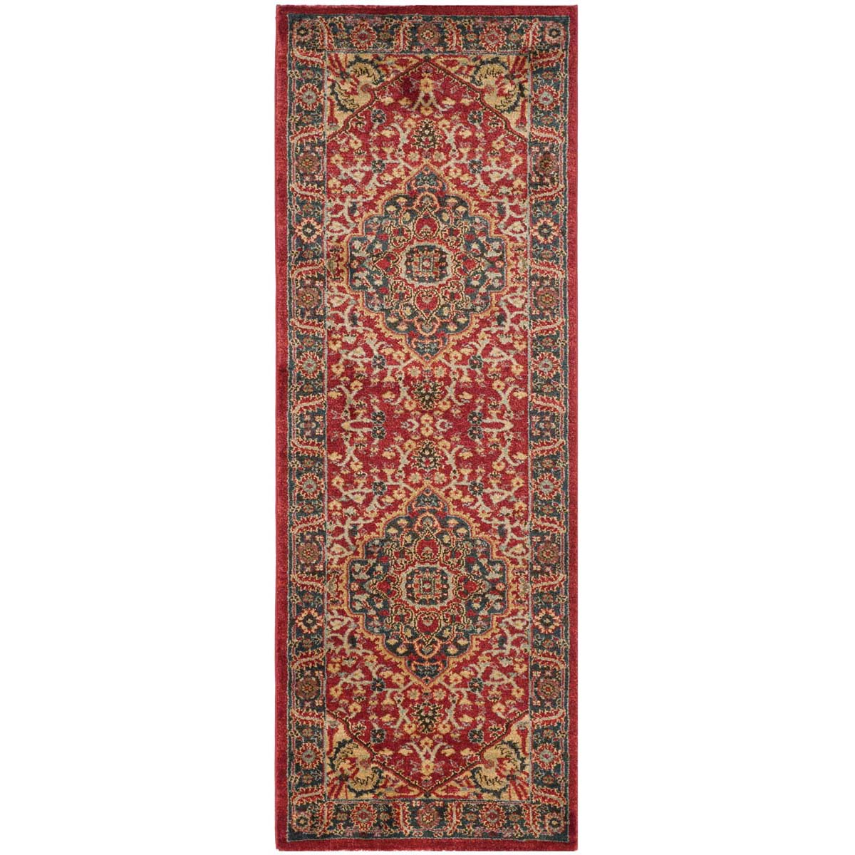 Safavieh Mahal 621 Rug, MAH621 - Navy / Red
