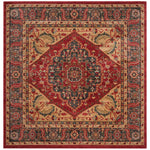 Safavieh Mahal 621 Rug, MAH621 - Navy / Red