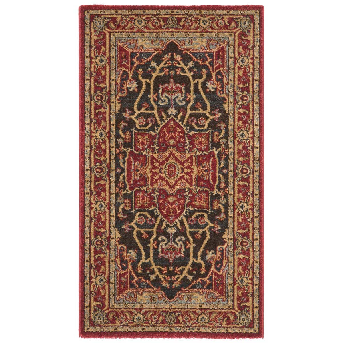 Safavieh Mahal 625 Rug, MAH625 - Red / Red