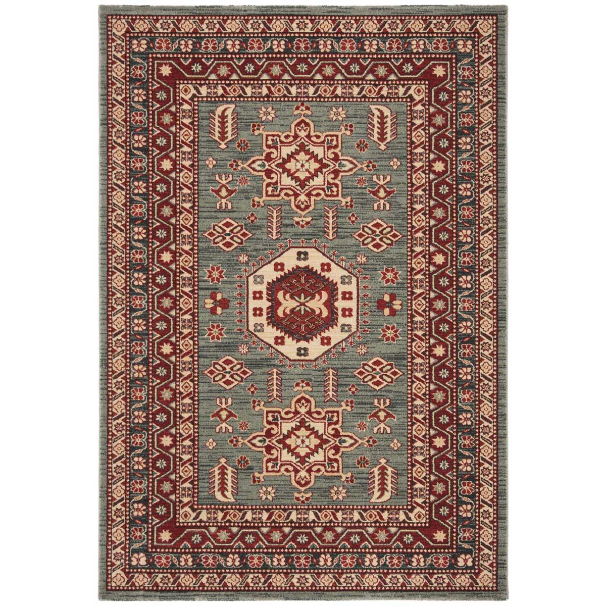 Safavieh Mahal 640 Rug, MAH640 - Turquoise / Cream