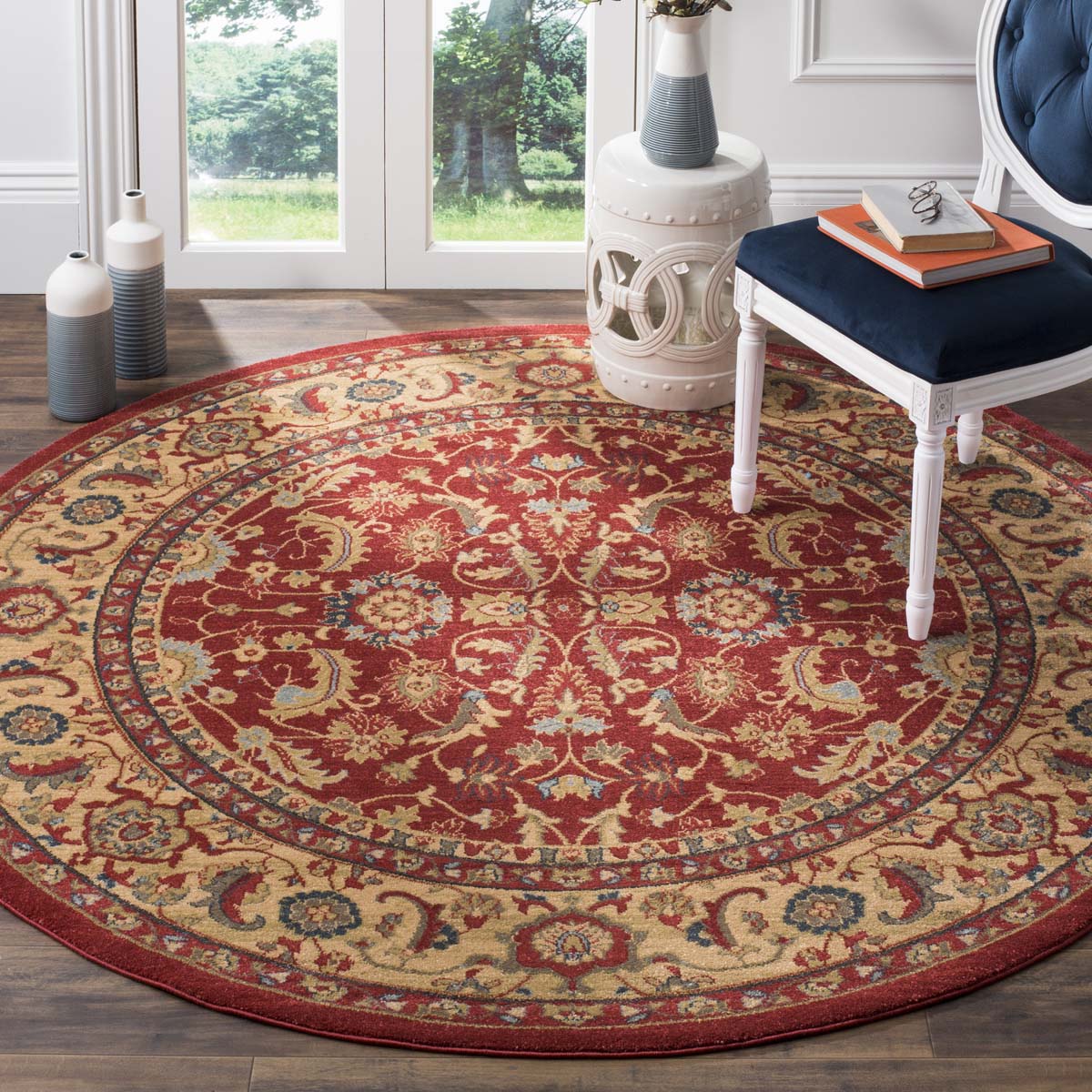 Safavieh Mahal 699 Rug, MAH699 - Red / Natural